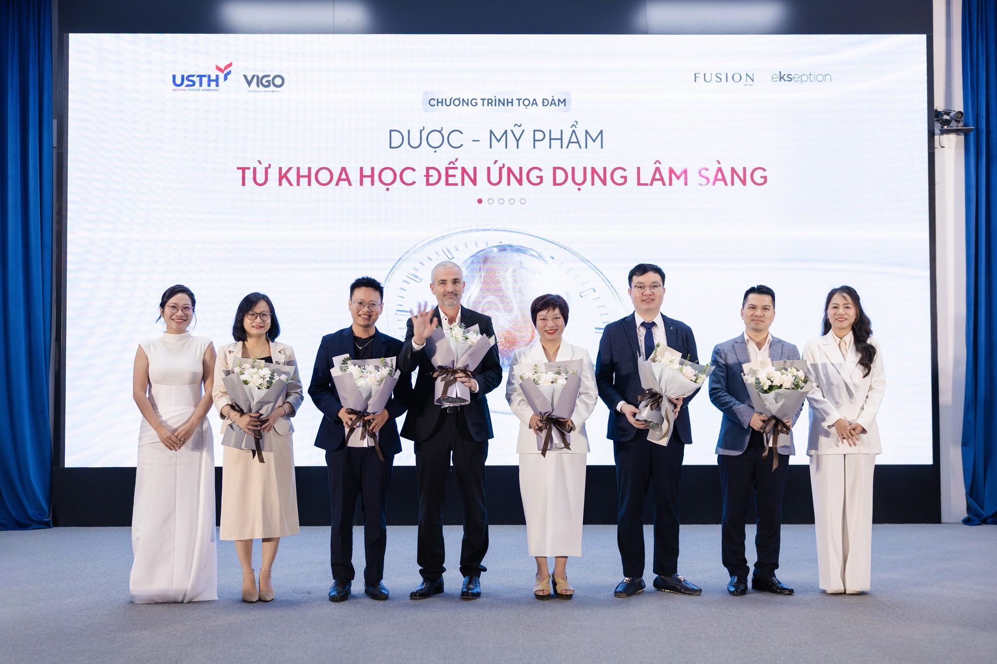 Nếp nhăn vùng trán và mắt được làm dịu nhờ cơ chế thư giãn cơ