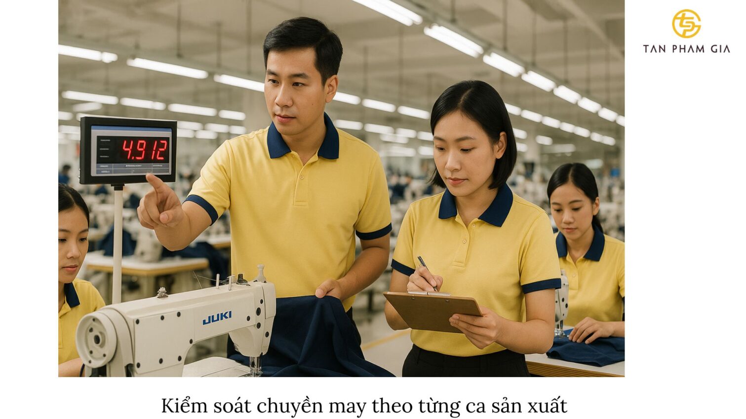Quy trình sản xuất đồng phục doanh nghiệp khoa học