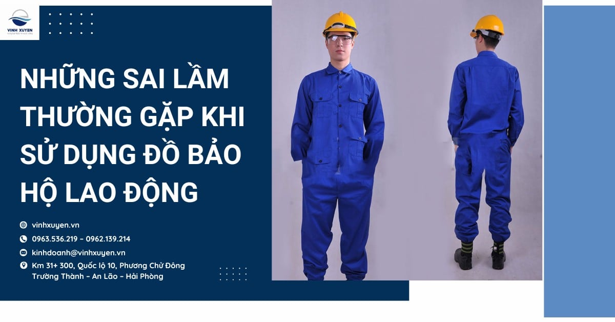 Kỹ sư đang kiểm tra trang bị bảo hộ lao động