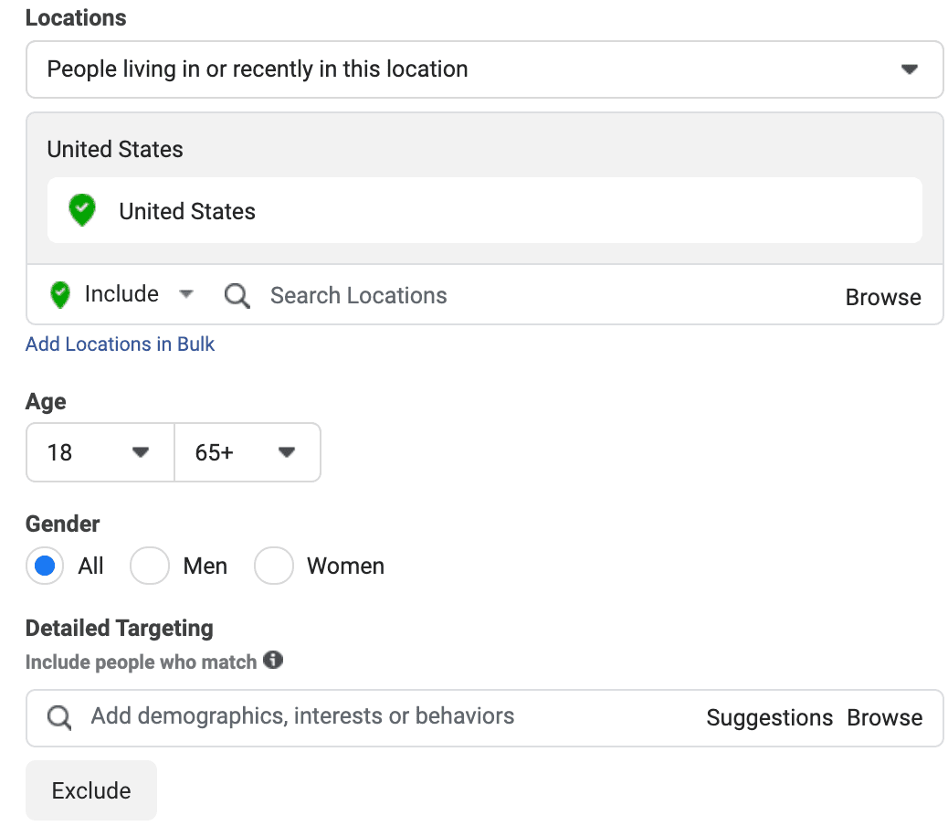 Understanding Facebook Ad Targeting Options