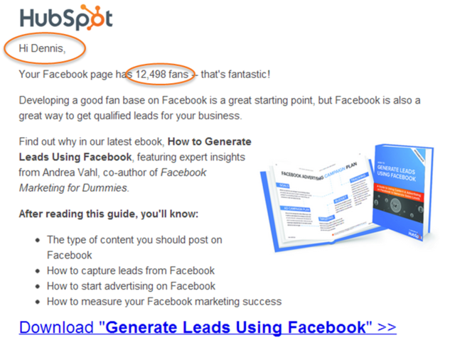 Personalization in email marketing