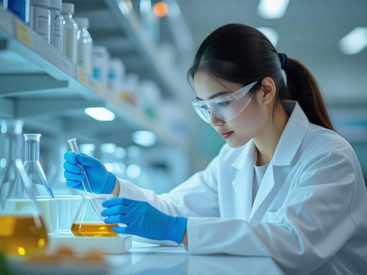 Sinh viên khám phá thiết bị công nghệ hiện đại, minh họa quá trình tìm hiểu chuyên ngành và định hướng nghề nghiệp.