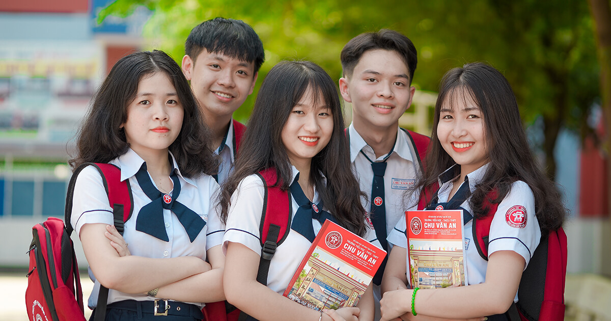 Học sinh trường Chu Văn An TP.HCM