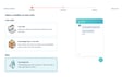 Various chatflow options for customer support, including live chat and bot interactions, displayed on a web interface with a chat window featuring a greeting message from an automated assistant.