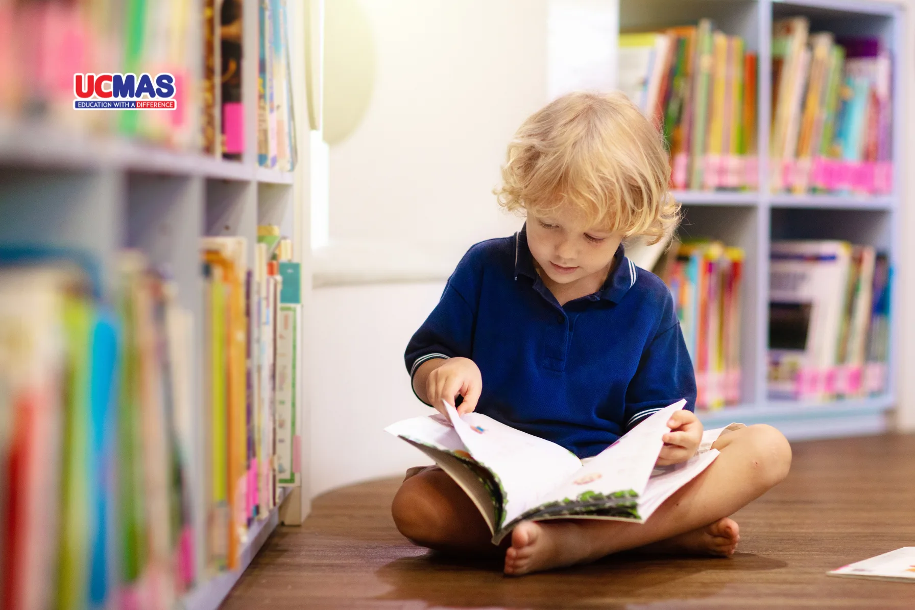 Môi trường học tập thoải mái giúp bé rèn luyện tư duy toán học