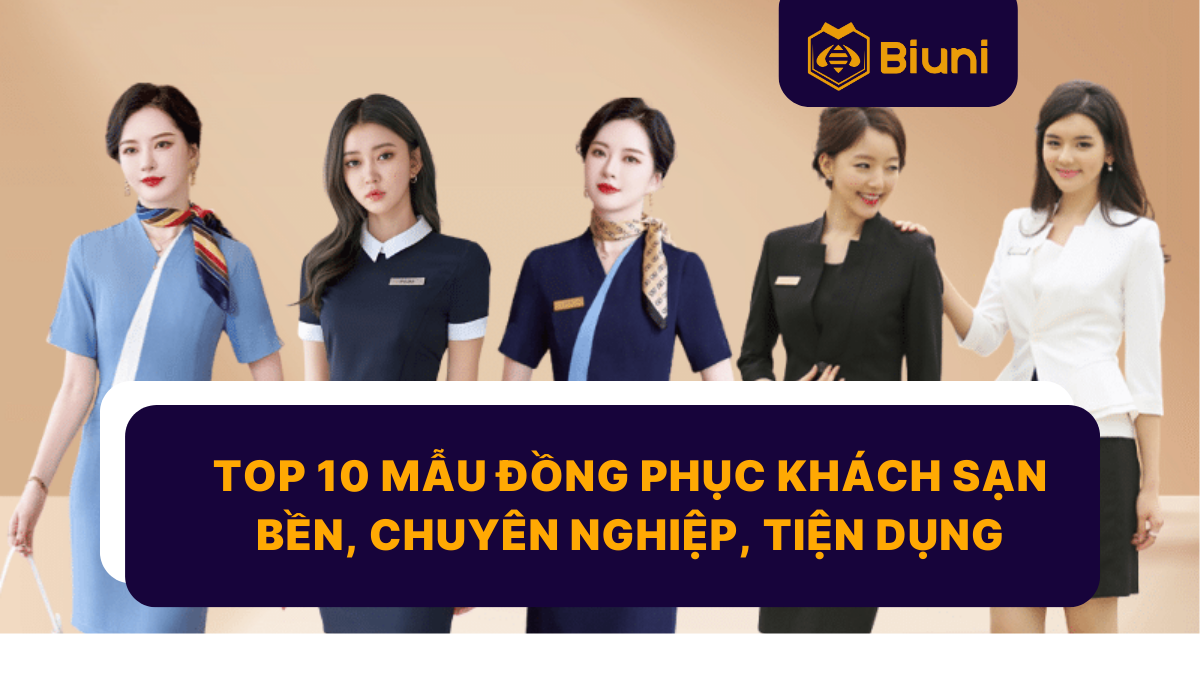 Nhân viên dịch vụ trong bộ đồng phục hiện đại toát lên vẻ chuyên nghiệp