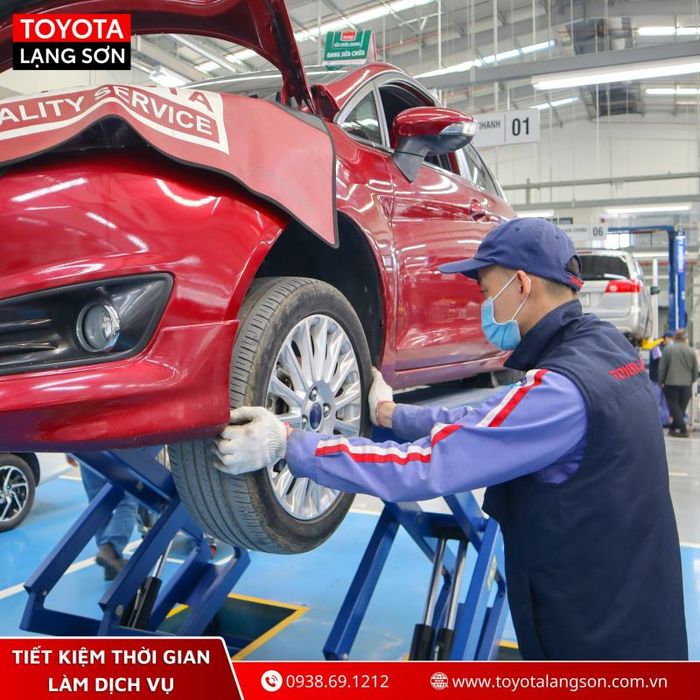 Kiểm tra và thay lốp Milestar tại trung tâm dịch vụ