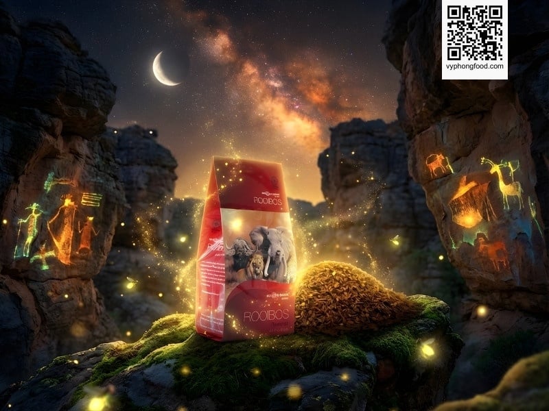 Túi trà thảo mộc Rooibos Nam Phi giúp cải thiện giấc ngủ và làm đẹp da hiệu quả