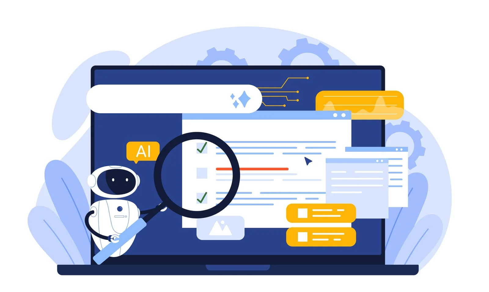 ai visibility of the website