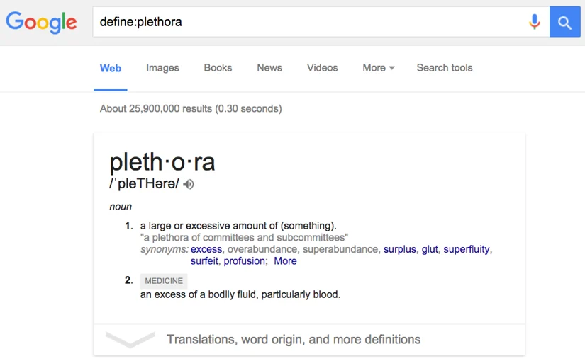 Word Definitions