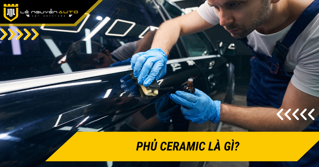 Lớp phủ Ceramic tăng cường độ bóng và bảo vệ bề mặt sơn xe khỏi tác động môi trường