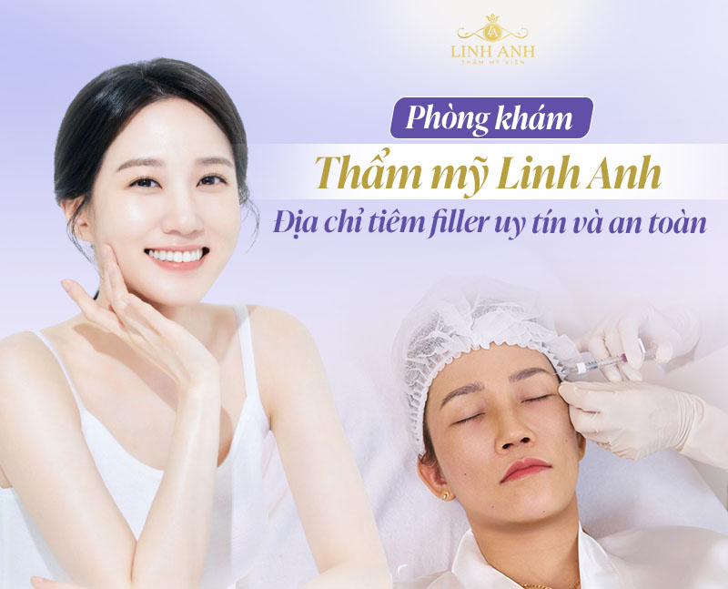 Bác sĩ kiểm tra filler chính hãng tại phòng khám
