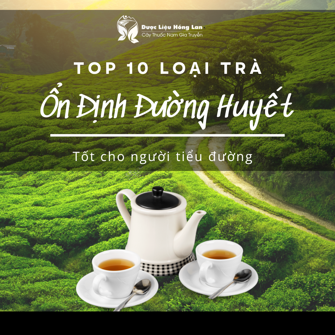 Trà thảo mộc hỗ trợ ổn định đường huyết