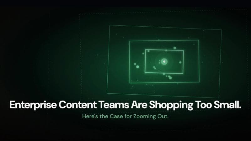 Enterprise content team mapping out a unified workflow for AI content