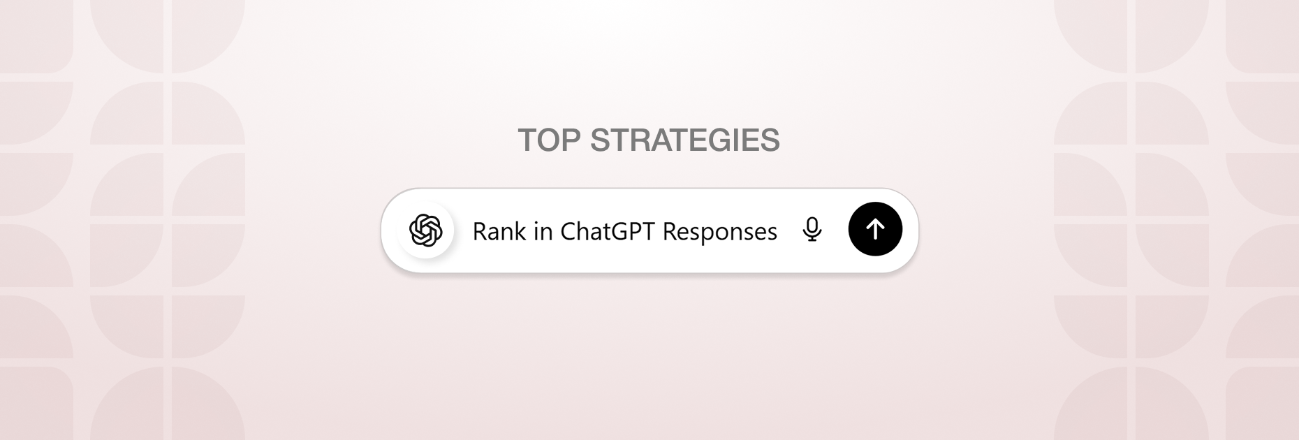 A chart illustrating 10 strategies for higher ranking in AI responses.