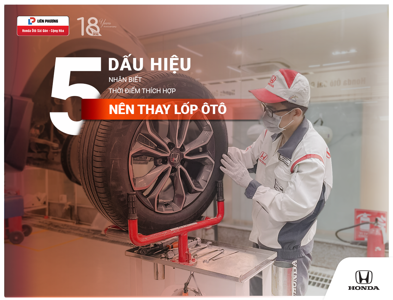 5 dau hieu nhan biet thoi diem nen thay lop o to
