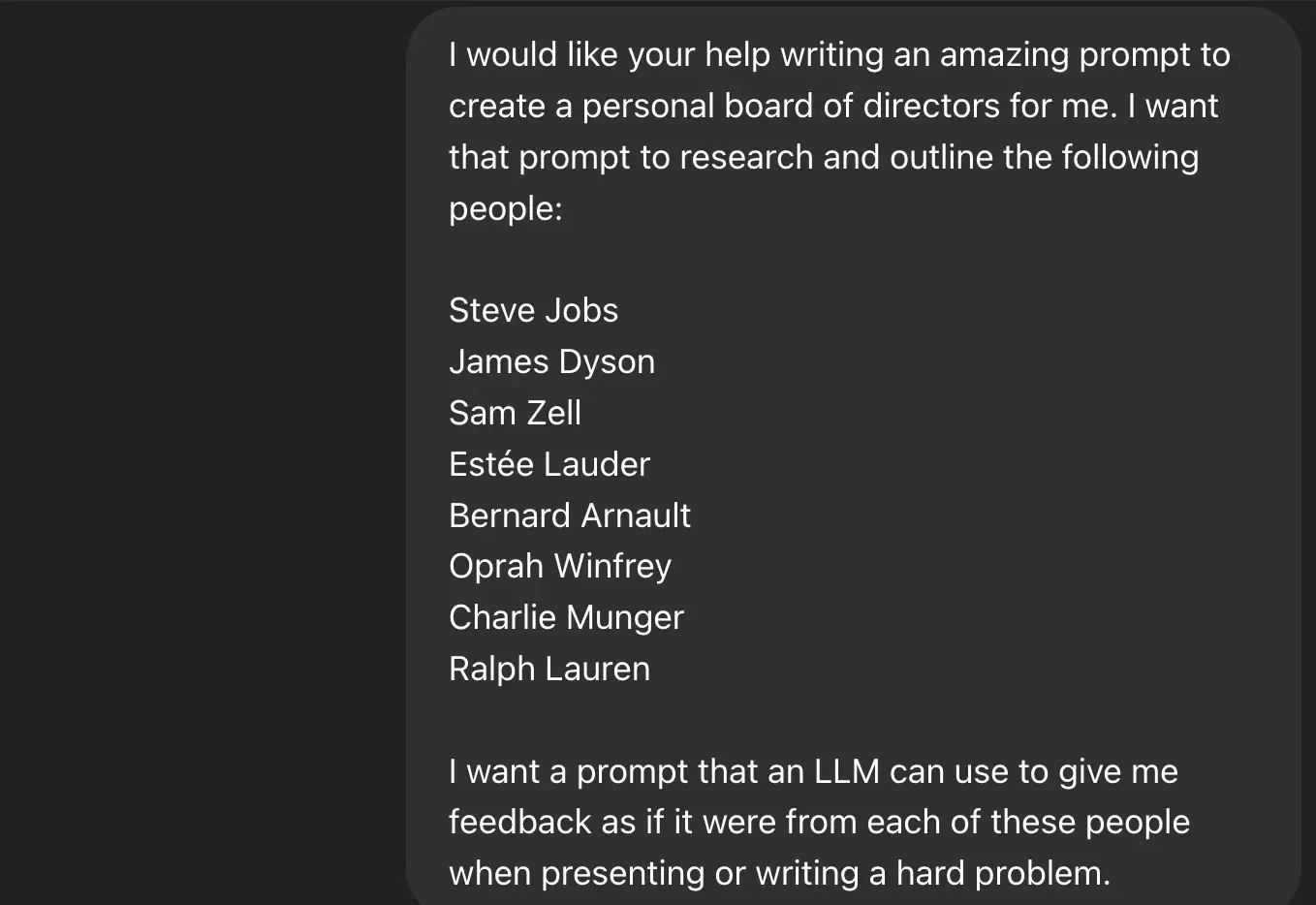 Building an AI board of directors