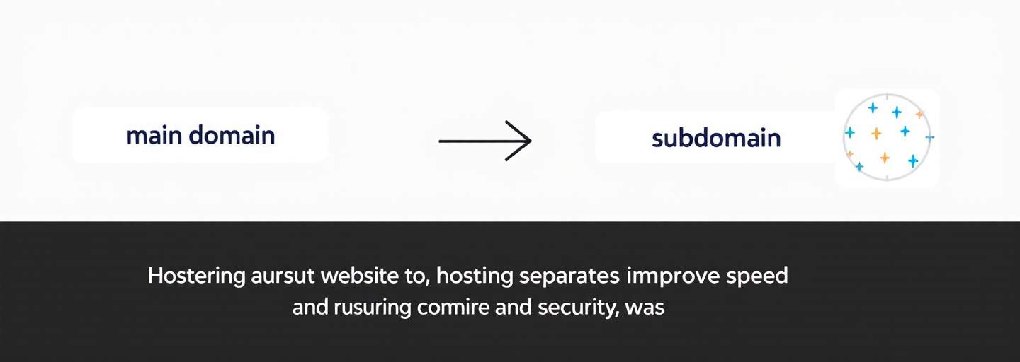 Website performance optimization with subdomains