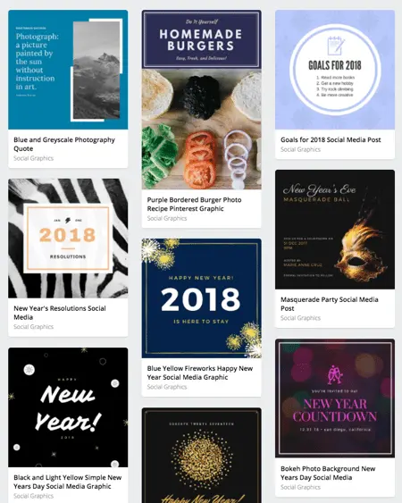 Social Media Graphic Template