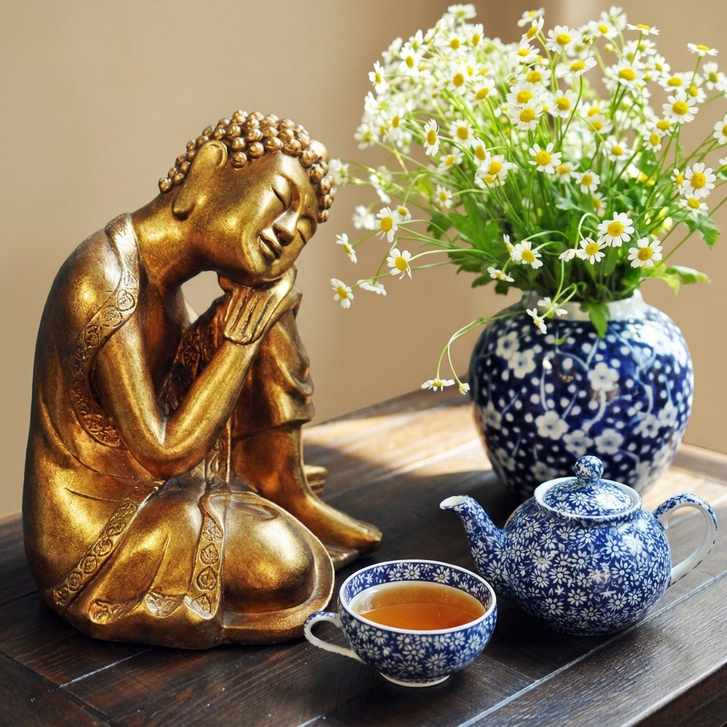Trà déjà vu trong Chai thủy tinh. Trà lá rời, được đựng trong chai thuỷ tinh có nắp , chai trà thuỷ tinh trong suốt có thể nhìn thấy trà và hoa bên trong. Mỗi lần uống lấy 1 ít pha, sau đó đậy kín nắp