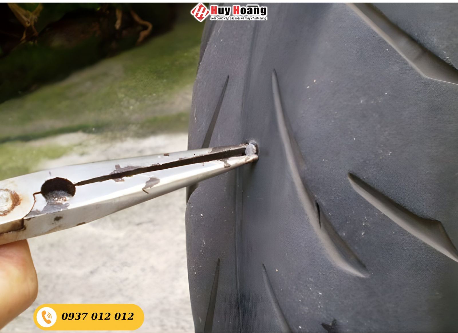 Biện pháp phòng tránh lốp xe bị dính đinh