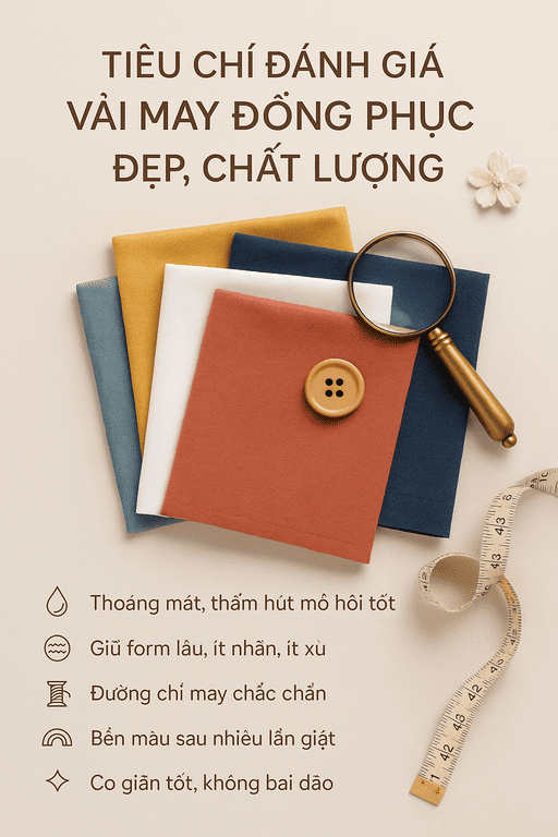 So sánh kỹ thuật các loại vải phổ biến trong ngành F&B và khách sạn
