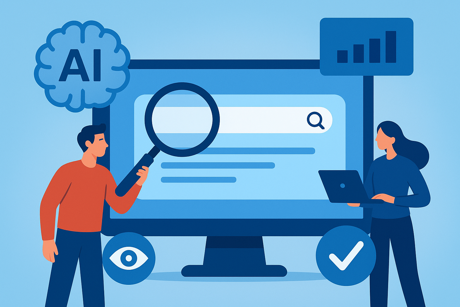 AI search visibility dashboard