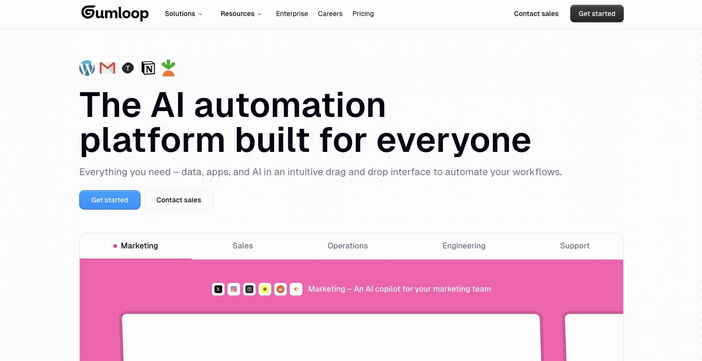 Gumloop AI platform