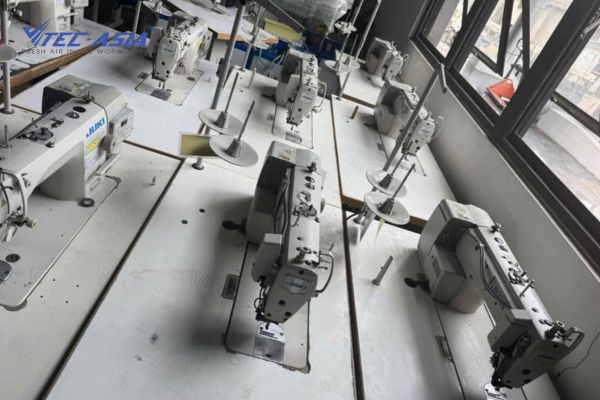 Kiểm tra quy trình sản xuất đảm bảo năng lực sản xuất xưởng may