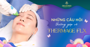 Máy Thermage FLX đang điều trị vùng mắt, làm căng da và cải thiện nếp nhăn