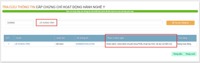 Bác sĩ cần có chứng chỉ hành nghề chính thức để đảm bảo tiêu chí chọn địa chỉ thẩm mỹ an toàn tránh biến chứng