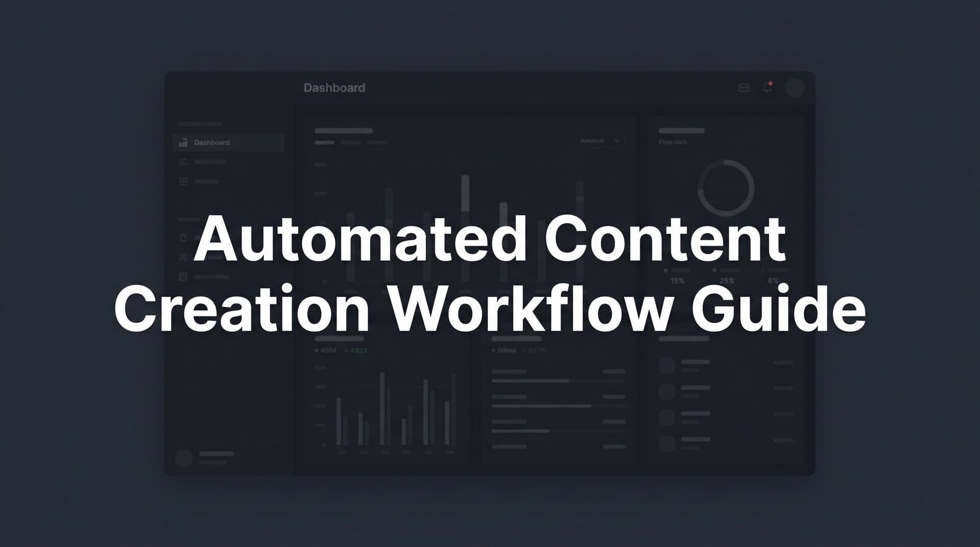 Diagram illustrating a content creation workflow with automated optimization stages for AI search