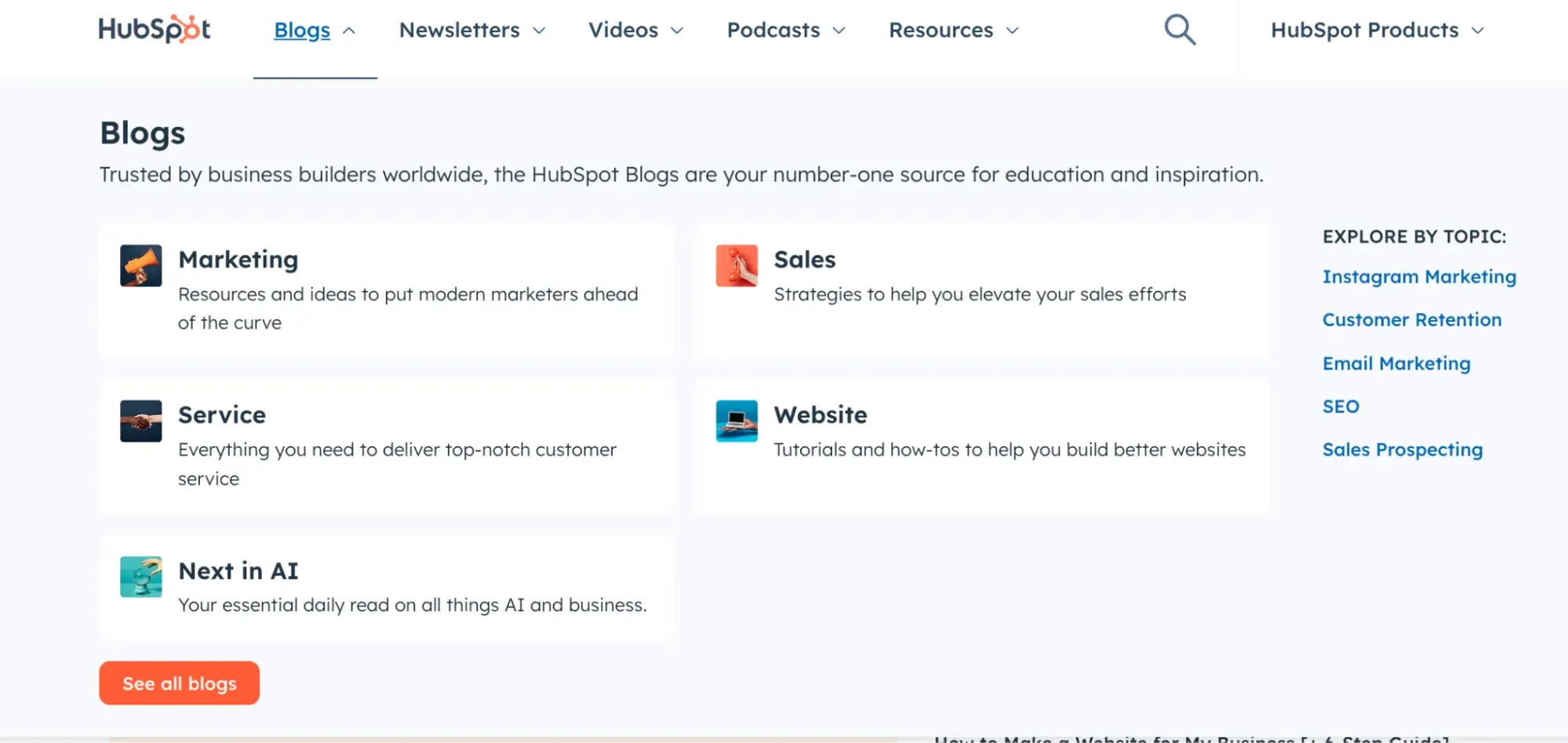website blog promotion
