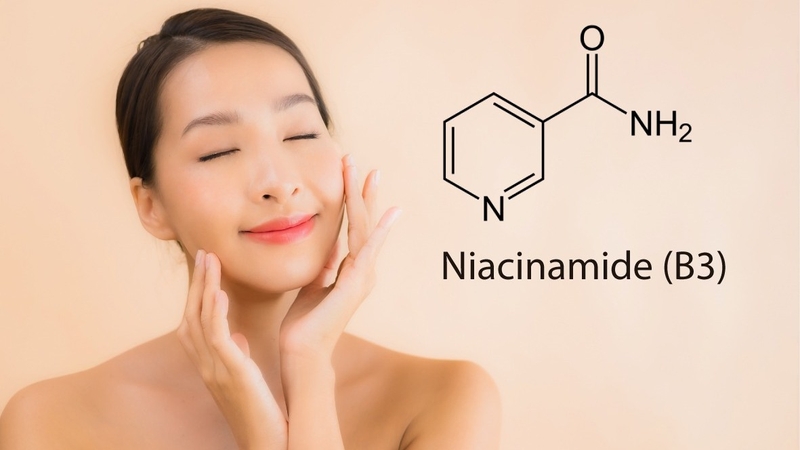 Niacinamide hỗ trợ phục hồi và tăng cường hàng rào bảo vệ da, giúp da khỏe mạnh hơn