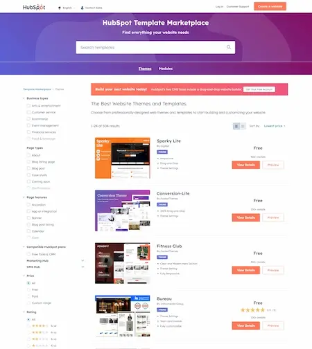 A clean, professional blog interface