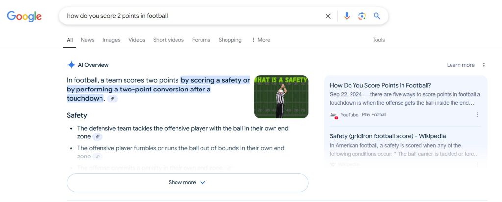 AI Overviews and Generative Summaries