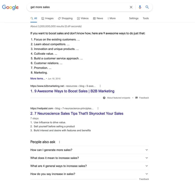 search results for 'increase more sales'