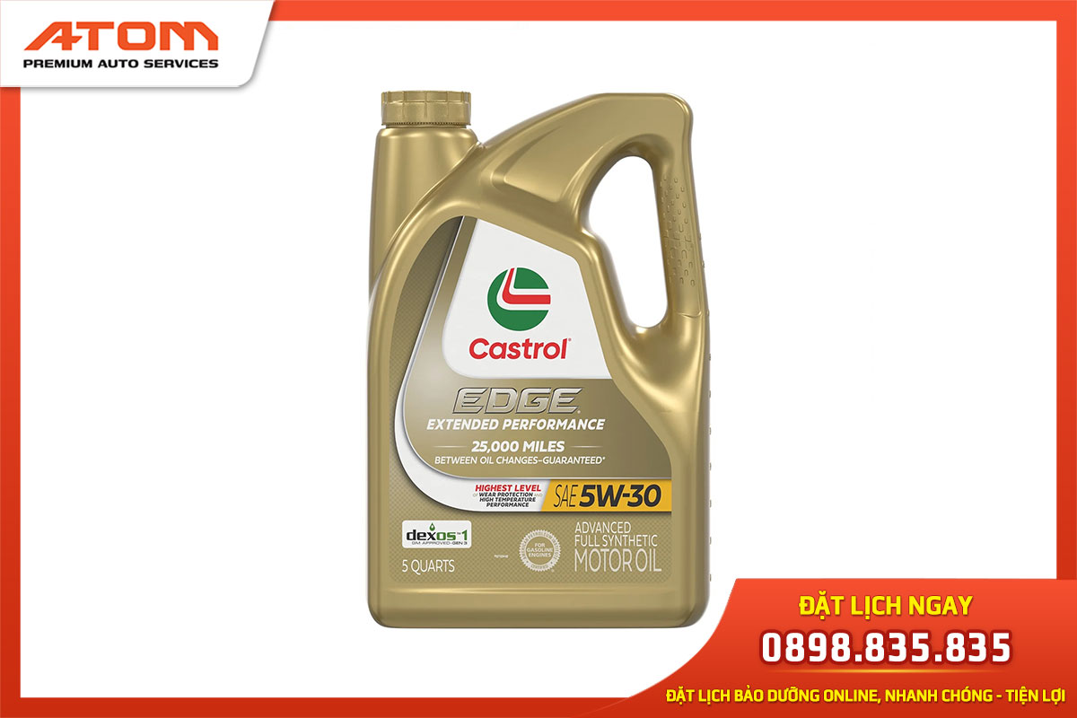 Dầu nhớt Castrol giúp kéo dài tuổi thọ của xe (Ảnh: Sưu tầm internet)