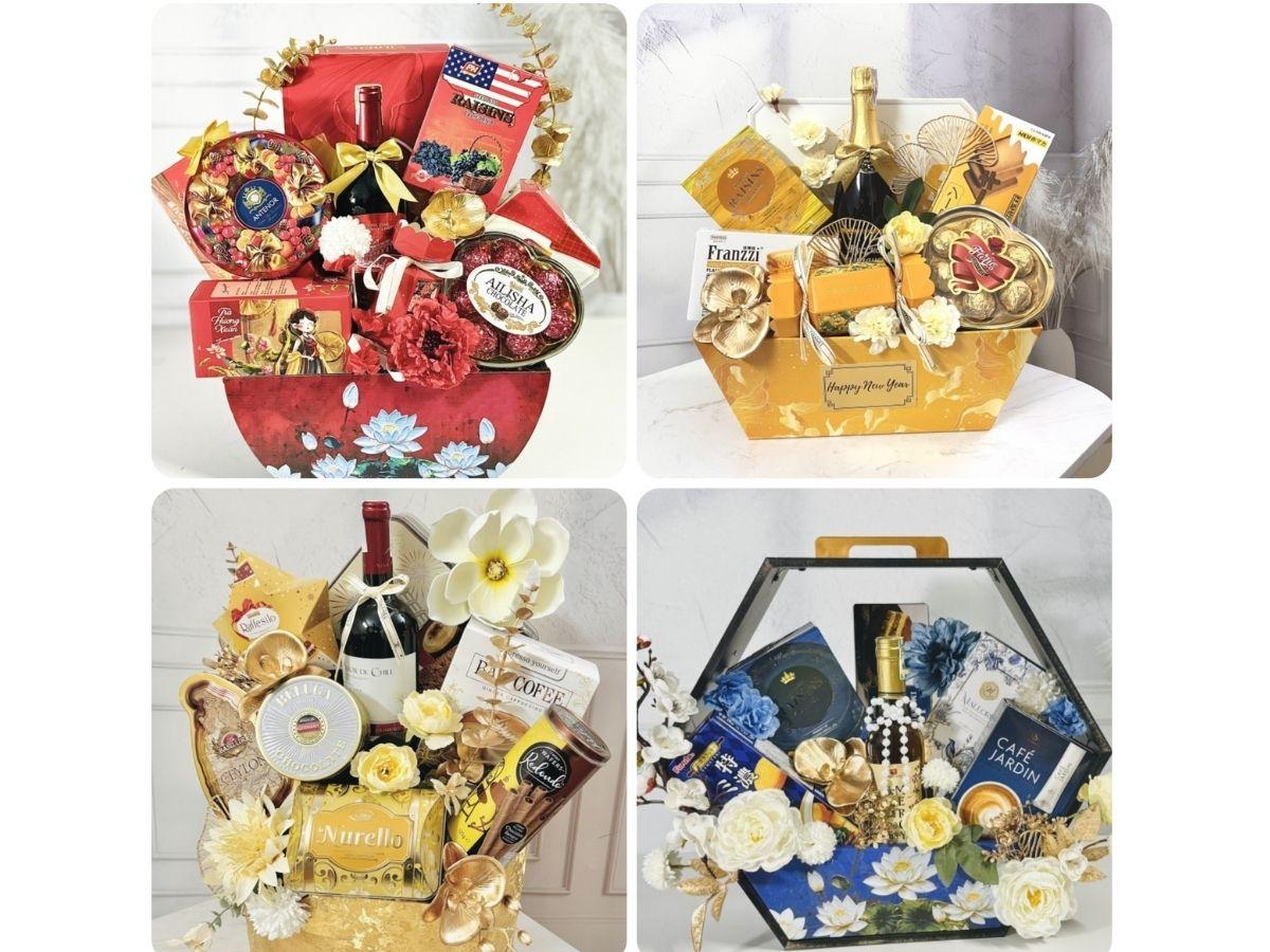 Set quà tặng trà thảo mộc Lục Lam với thiết kế đa dạng