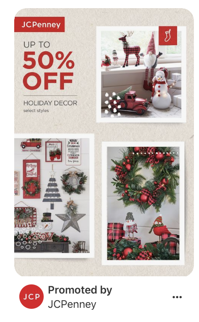 Pinterest Advertisement