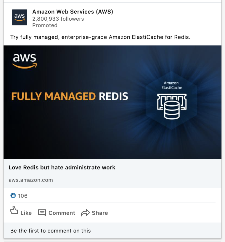 LinkedIn Ads Example