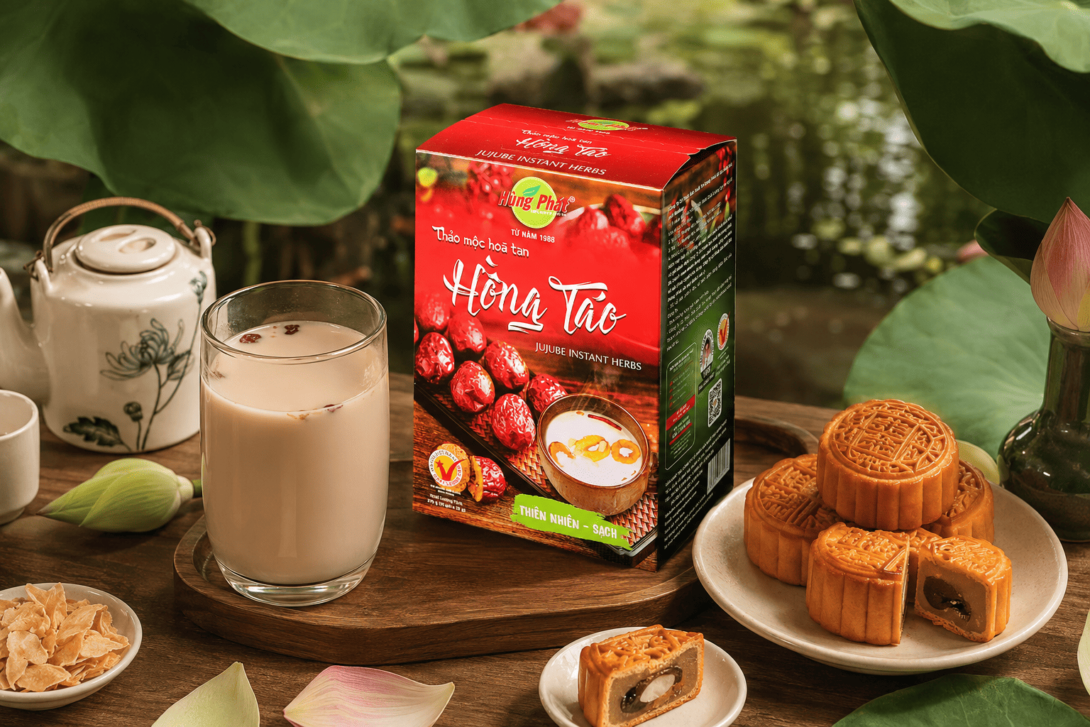 Cảm nhận hương thơm tự nhiên từ trà thảo mộc organic chuẩn chất lượng