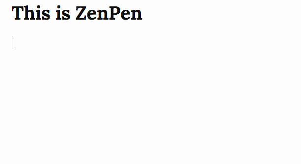 Creating a distraction-free zone with ZenPen