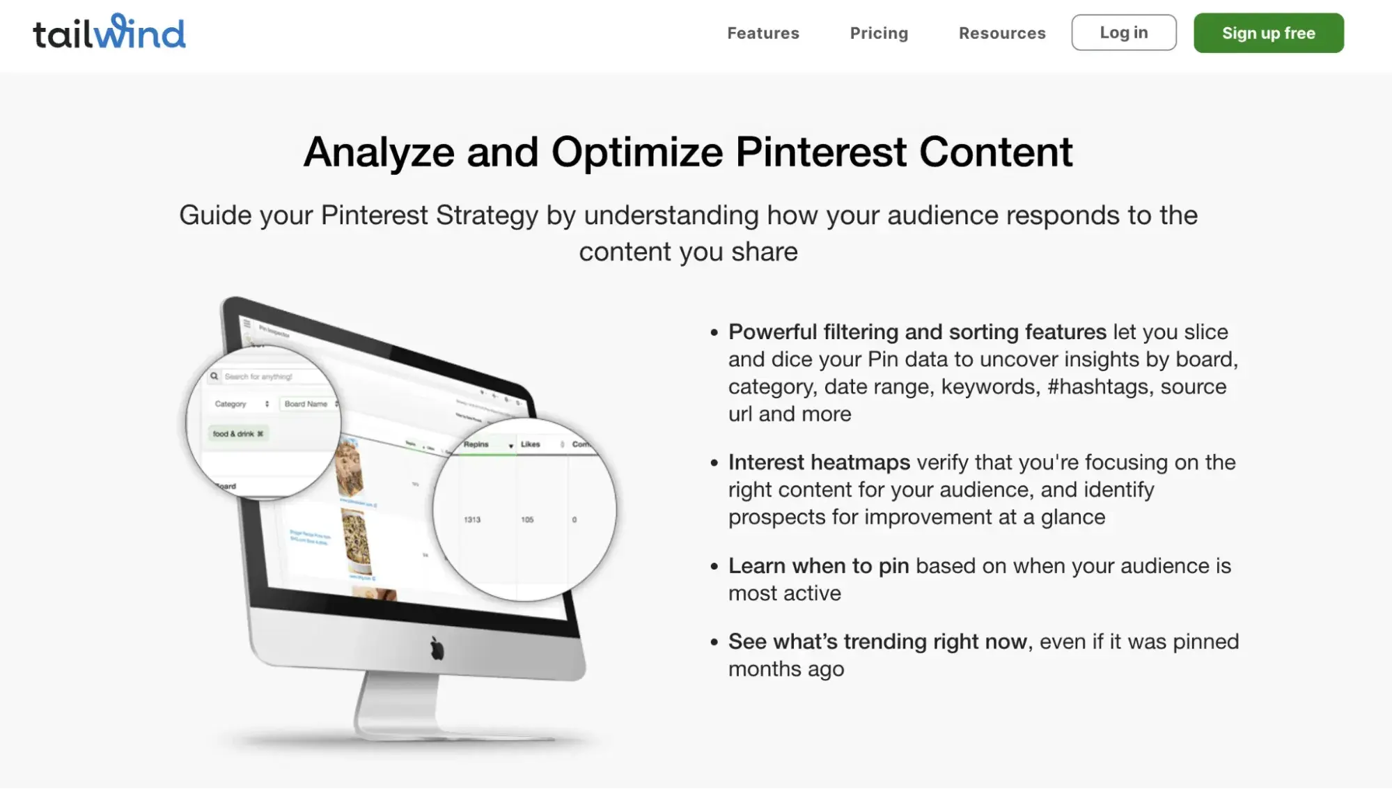 Optimizing Pinterest Content