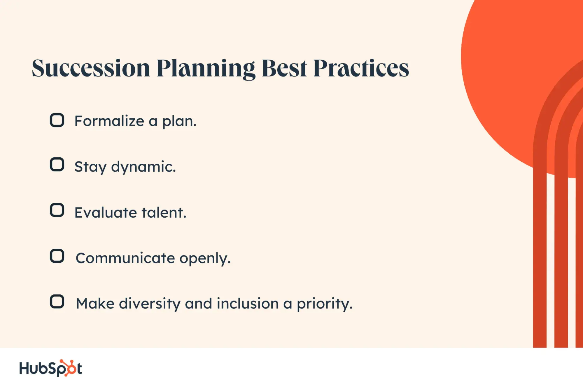 Succession planning involves identifying and developing internal talent for future leadership roles