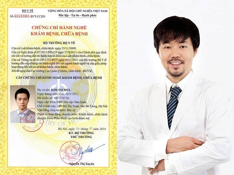 Bác sĩ thẩm mỹ kinh nghiệm thăm khám và tư vấn trực tiếp cho khách hàng trước khi cắt mí mắt