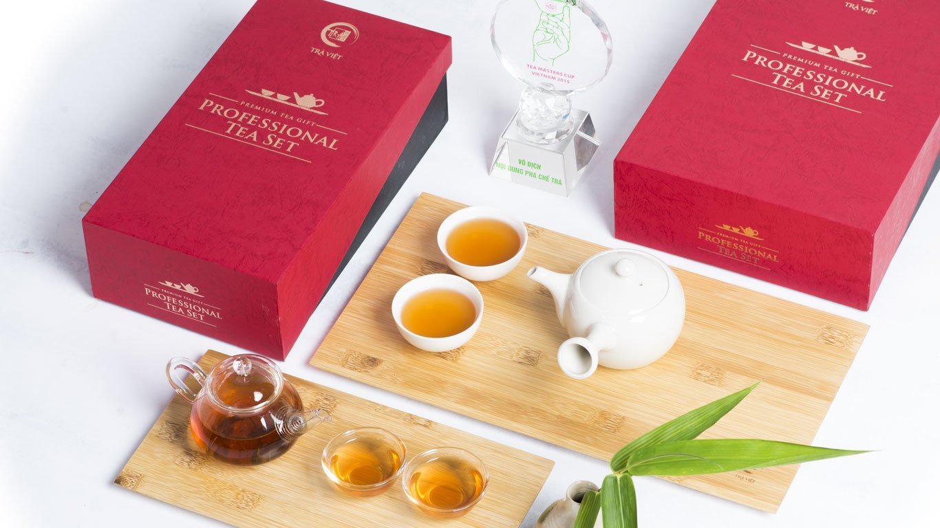 Set quà trà thảo mộc thiết kế riêng: Gửi khoảng lặng cho ngày mệt