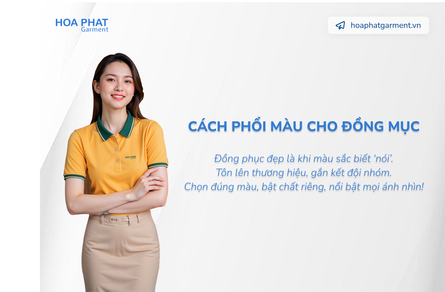 Quy tắc 60-30-10: Bí quyết phối màu đồng phục chuyên nghiệp
