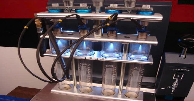 Đừng để gara bỏ sót bước test tia phun khi xúc rửa kim phun