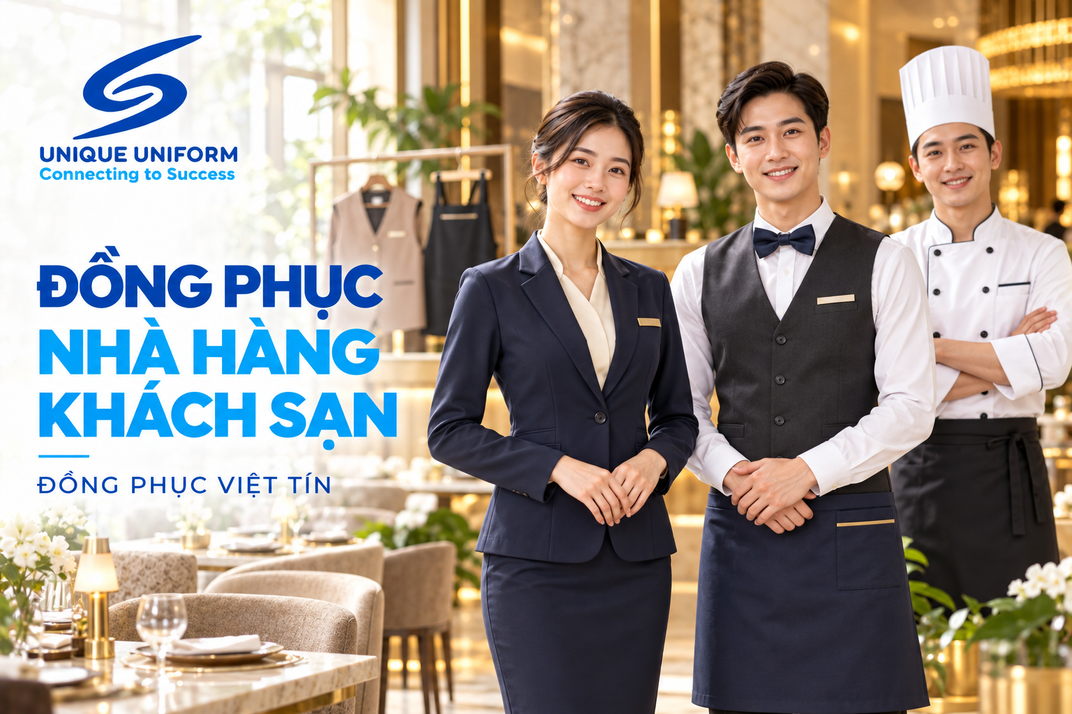 Đồng phục dịch vụ chuyên nghiệp: Giải mã tiêu chuẩn linh hoạt và thẩm mỹ